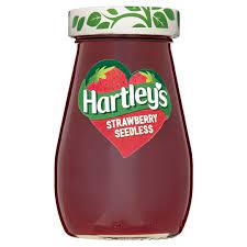 Hartley's Strawberry Seedless jam 300g
