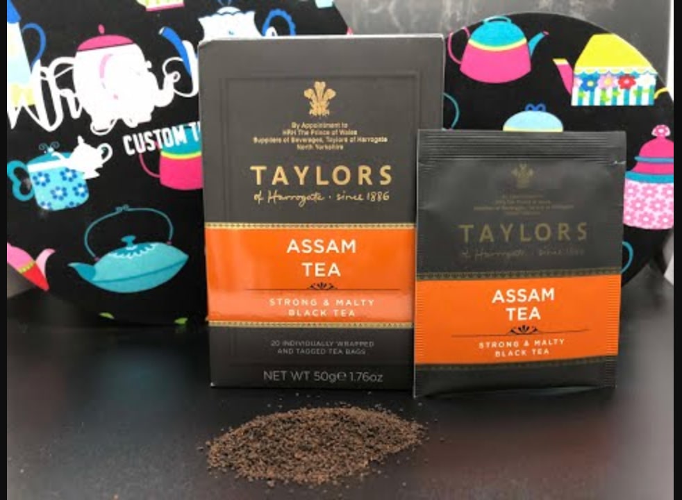 Taylors of Harrogate Pure Assam Tea 20s I Britshop