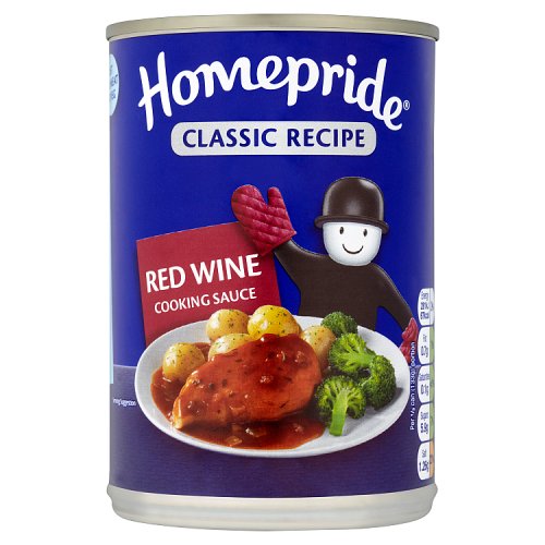 Homepride Can Red Wine Sauce - BritShop