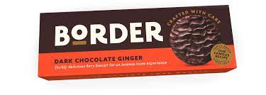 Border Dark Chocolate Ginger 150g
