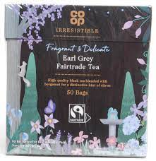 Co Op Earl Grey  Fairtrade Tea 50 Bags