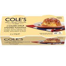 Coles Golden Syrup Steamed Pudding 220g