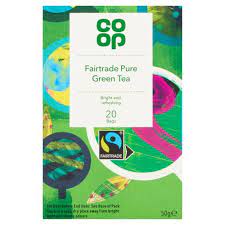 Co Op Fairtrade Pure Green Tea 20 bags