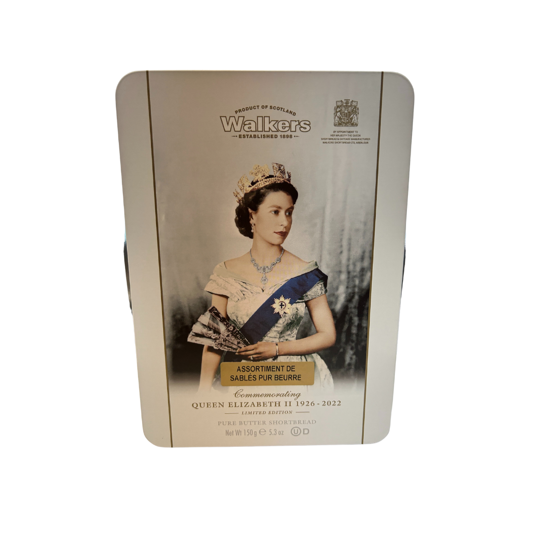 Walker's Limited Edition Tin Commemorating Queen Elizabeth II 150g