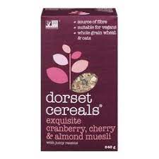 Dorset Cereals exquisite Cranberry, Cherry & Almond Muesli 540g