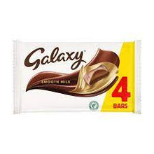 Galaxy Smooth Milk 4 Bars