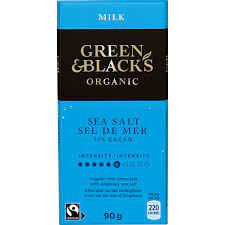 Green & Blacks 37% Cacao Sea Salt 90g