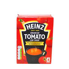 Heinz Cream of Tomato Cup Soup 4 Sachets