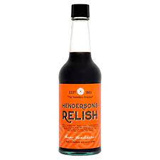 Henderson's Relish Bottle Sheffields Spicy 284ml