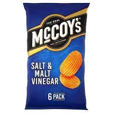McCoys Salt and Malt Vinegar 6 Pack