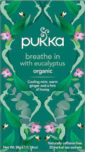Pukka Breathe in with Eucalyptus Tea 20s