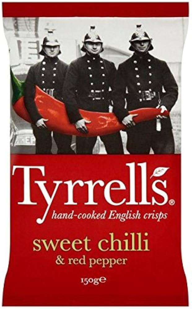 Tyrrell's Sweet Chili & Red Repper 150g
