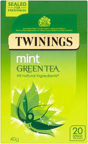 Twinings Green Tea With Mint 20's