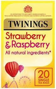 Twinings Tea Strawberry & Raspberry 20's