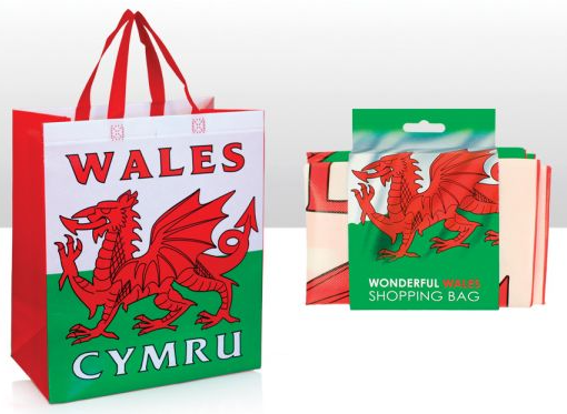 Wales Dragon Woven Bag