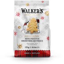 Walkers All Butter Mini Festive Shortbread Trees 125g