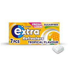 Wrigley's Extra Refreshers Tropical Flavours Sugar Free 15.6g