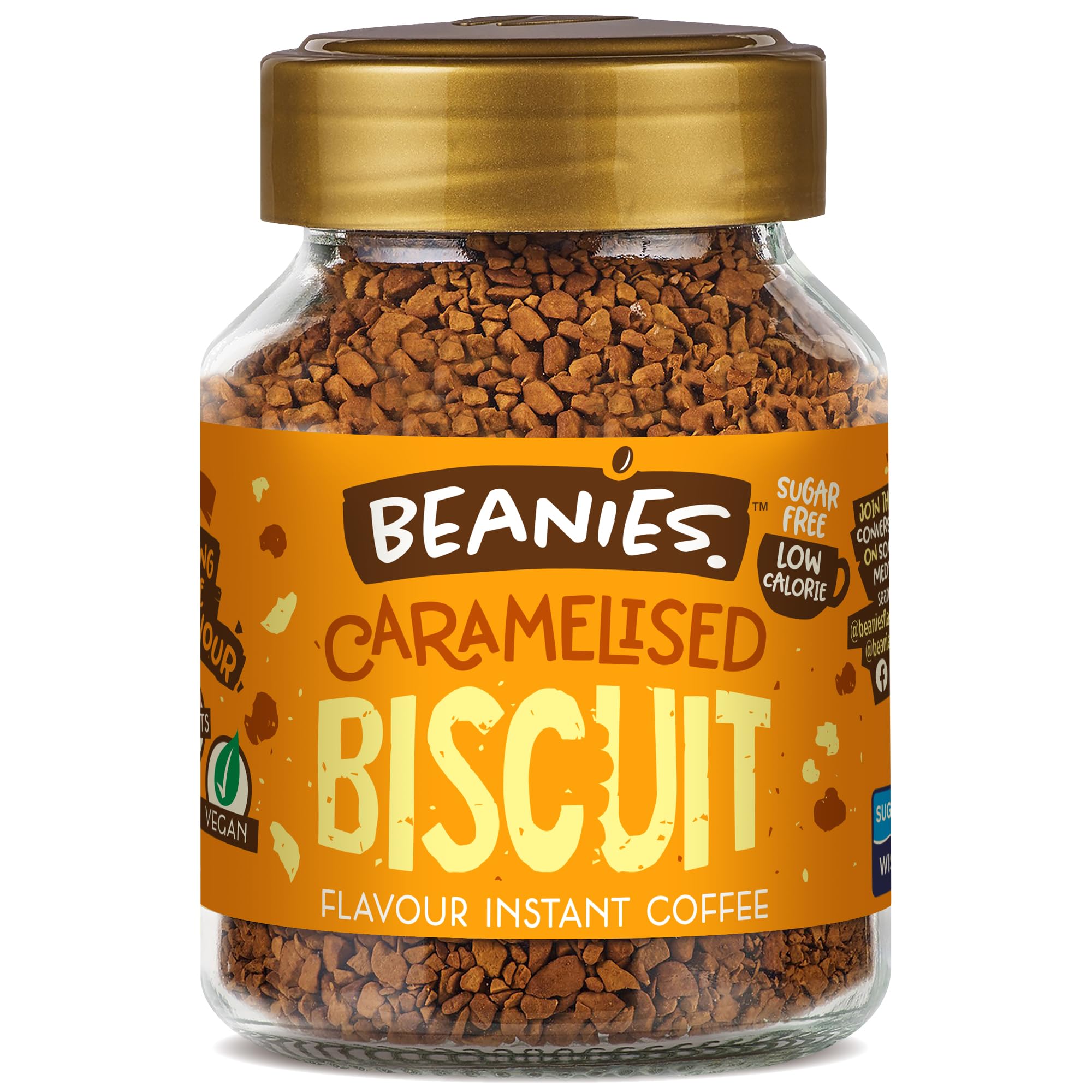 Beanies Caramelized Biscuit Coffee 50g