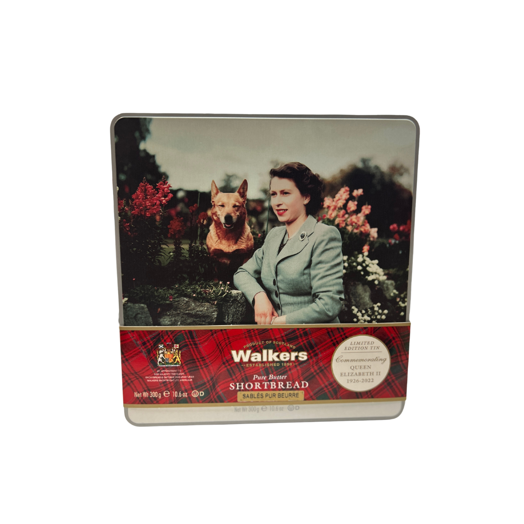 Walker's Limited Edition Tin Commemorating Queen Elizabeth II 300g