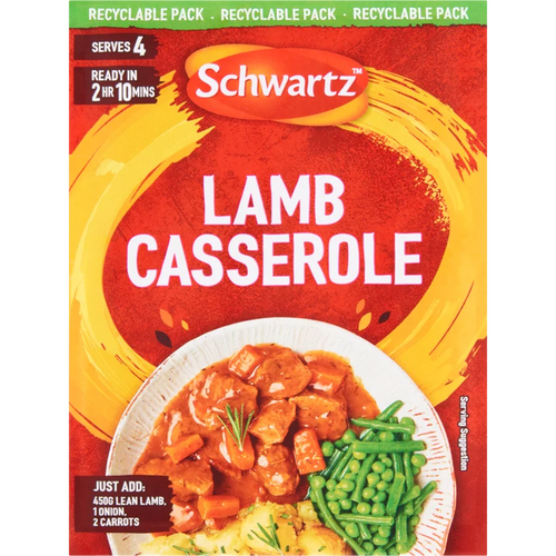Schwartz Lamb Casserole sachet x 26g