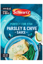 Schwartz Parsley & Chive Cod Sauce sachet x 26g