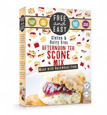 Free and  Easy Dairy Free & Gf Scone mix 350g