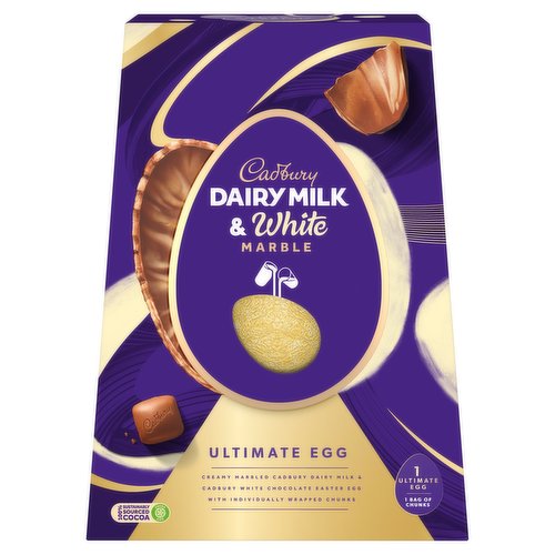 Cadbury Dairy Milk marble ultimate egg 372g
