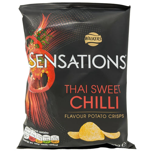 Walkers Sensations Thai sweet chili potato crisps 40g