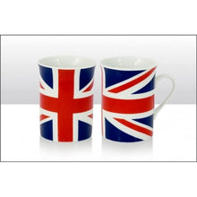 Union Jack All Over Design Lippy Mug