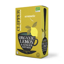 Clipper Organic Lemon & Ginger 50g
