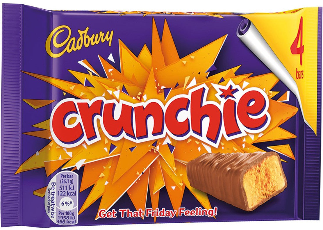 Cadbury Crunchie 4 pack