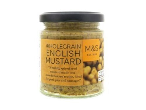 M&amp;S Wholegrain English Mustard 185g