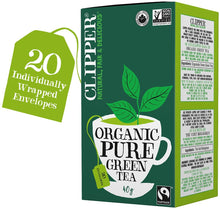 Clipper Organic Pure Green Tea Bags 40g