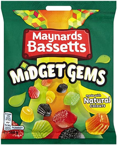 Maynards Bassetts Midget Gems 160g