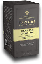 Taylors of Harrogate Green Tea &amp; Lemon 20's