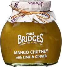 Mrs Bridges Mango Chutney with Lime &amp; Ginger  250ml