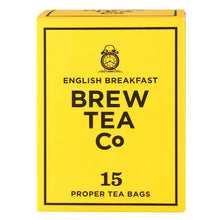 BREW TEA CO ENGLISH BREAKFAST TEA 15 BAGS