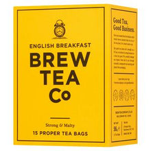 BREW TEA CO ENGLISH BREAKFAST TEA 15 BAGS