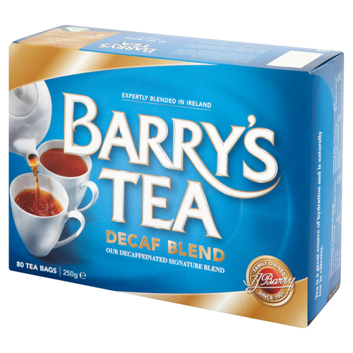 BARRY'S DECAF BLEND TEABAGS 80S