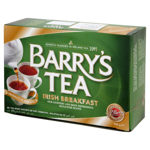 BARRY'S IRISH BREAKFAST BLEND TEABAGS 80S