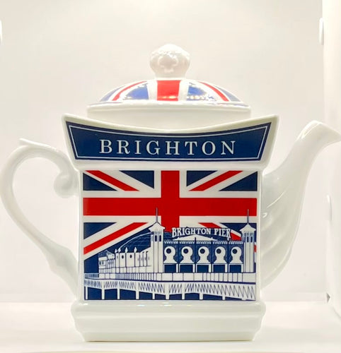 Brighton Square Ceramic Teapot