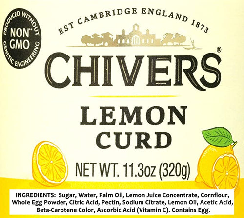 Chivers Lemon Curd 320g