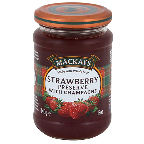Mackays Strawberry Preserve With Champagne