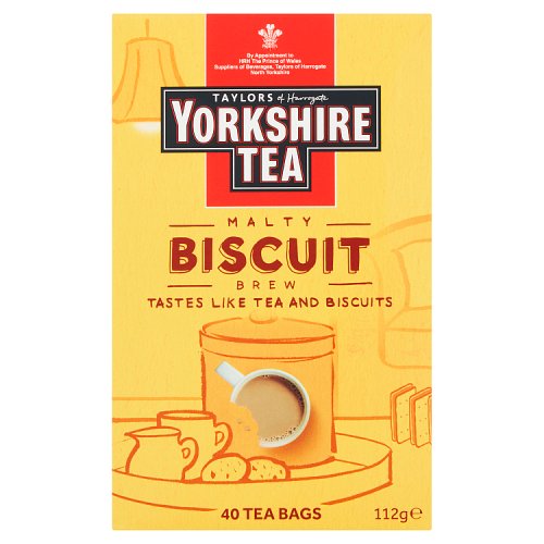 Yorkshire Tea Biscuit Brew 40 Bags