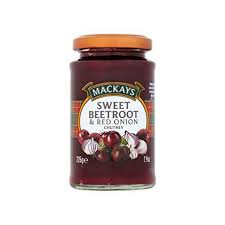 Mackays Sweet Beetroot & Red Onion Chutney 235g