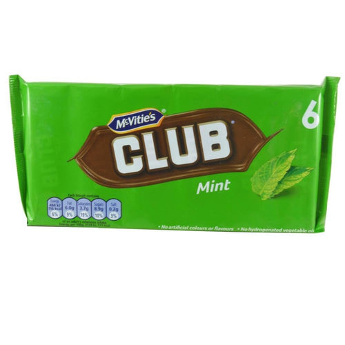 McVities Club Mint 6 pack