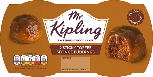 Mr Kipling Sticky Toffee Pudding 190g