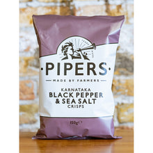 PIPERS CRISPS KARNATAKA BLACK PEPPER & SALT 150G