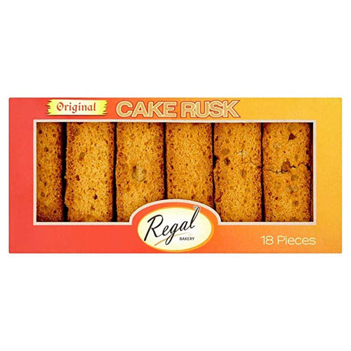 REGAL ORIGINAL CAKE RUSK 18 PIECES