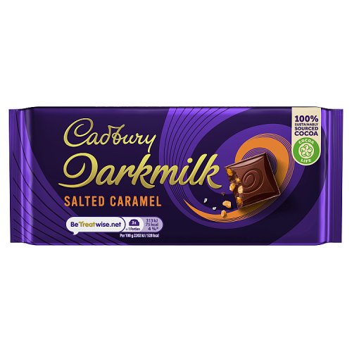Cadbury's Darkmilk Rich & Creamy Salted Caramel